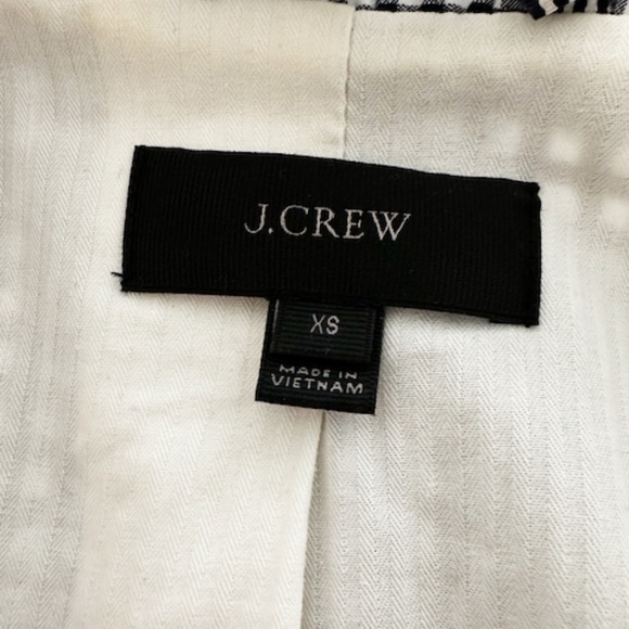 J.Crew Gingham Bomber Jacket - Picture 5 of 5